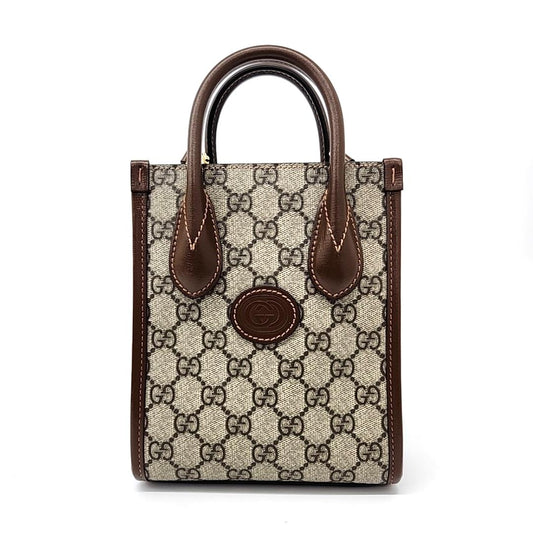 Gucci  Interlocking G Mini tote bag (671623)