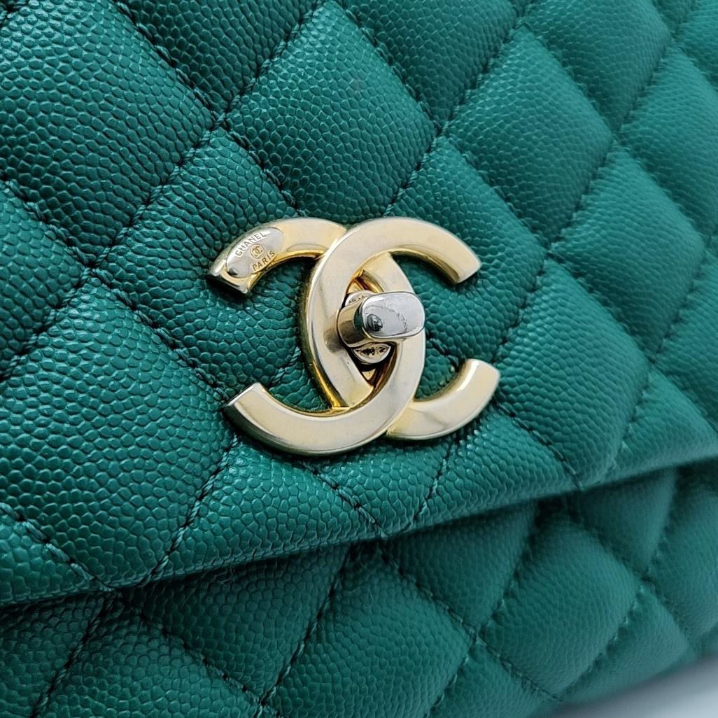 Chanel  caviar Coco Handle 28