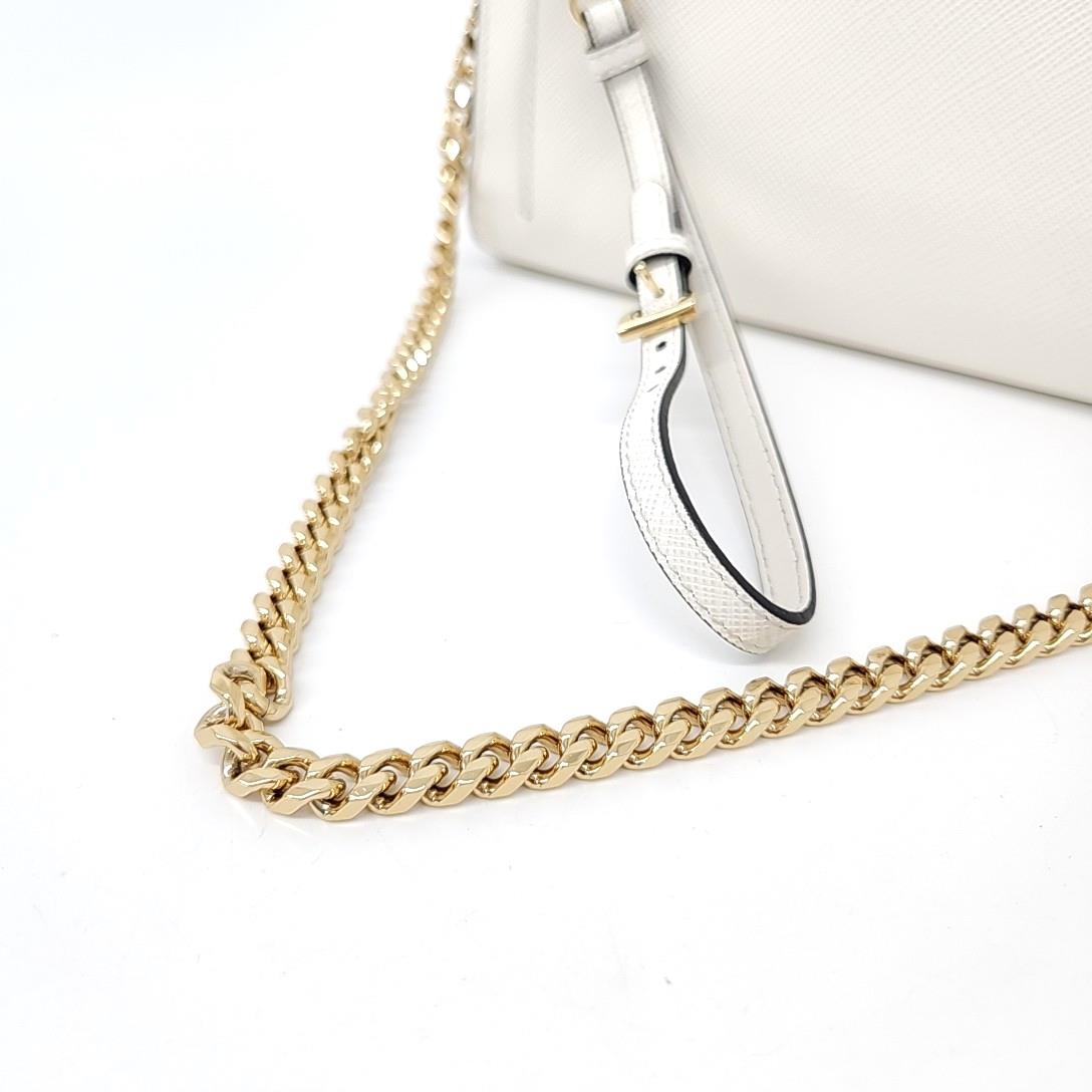 Prada  sappiano Chain Clutch & shoulder bag