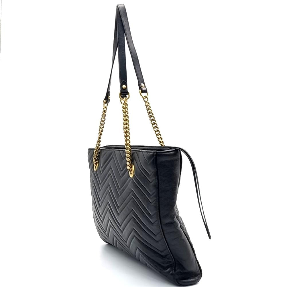 Gucci  Medium Matelassé shoulder bag (524578)