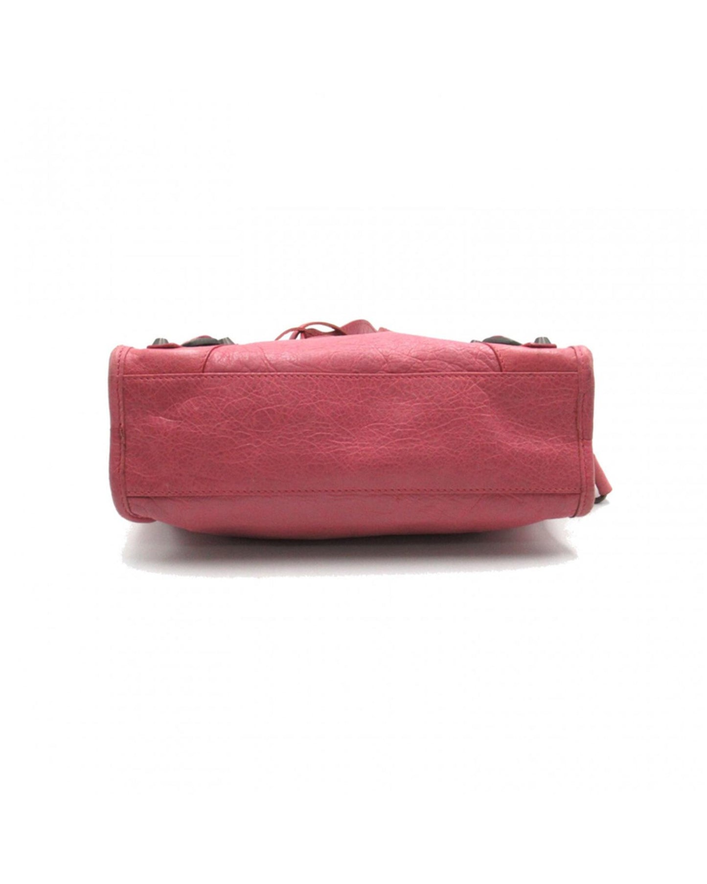 Balenciaga Women's Classic Leather Mini City Bag in Pink