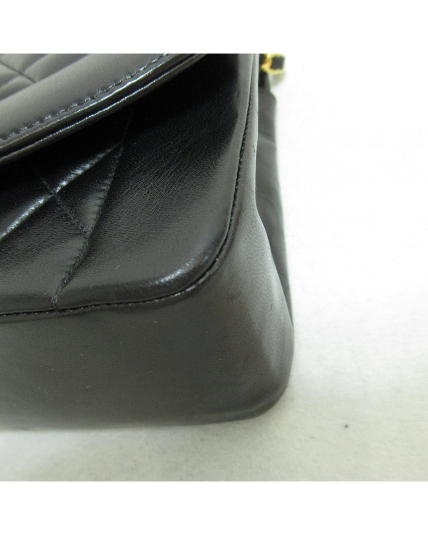 Chanel Women's Classic Black Flap Crossbody Bag in Black