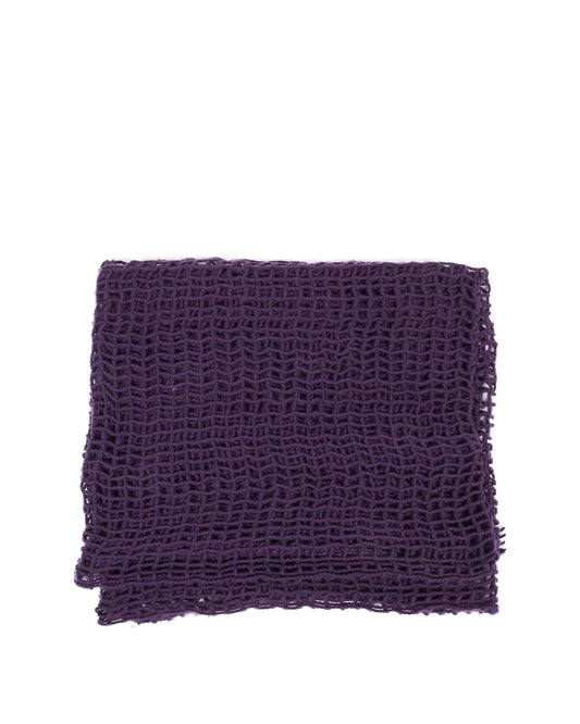 Bottega Veneta Women's 100% Cashmere Purple Scarf in Purple