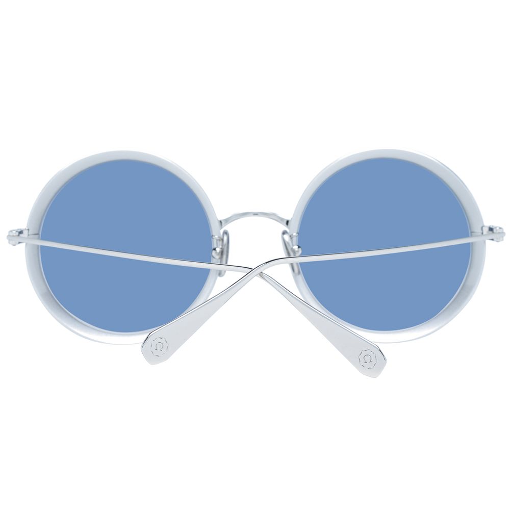 Omega Women's Silver  Sunglasses