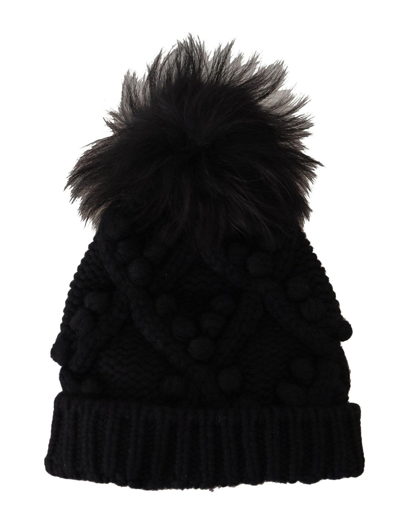 Cozy Cable Knit Pom-Pom Hat