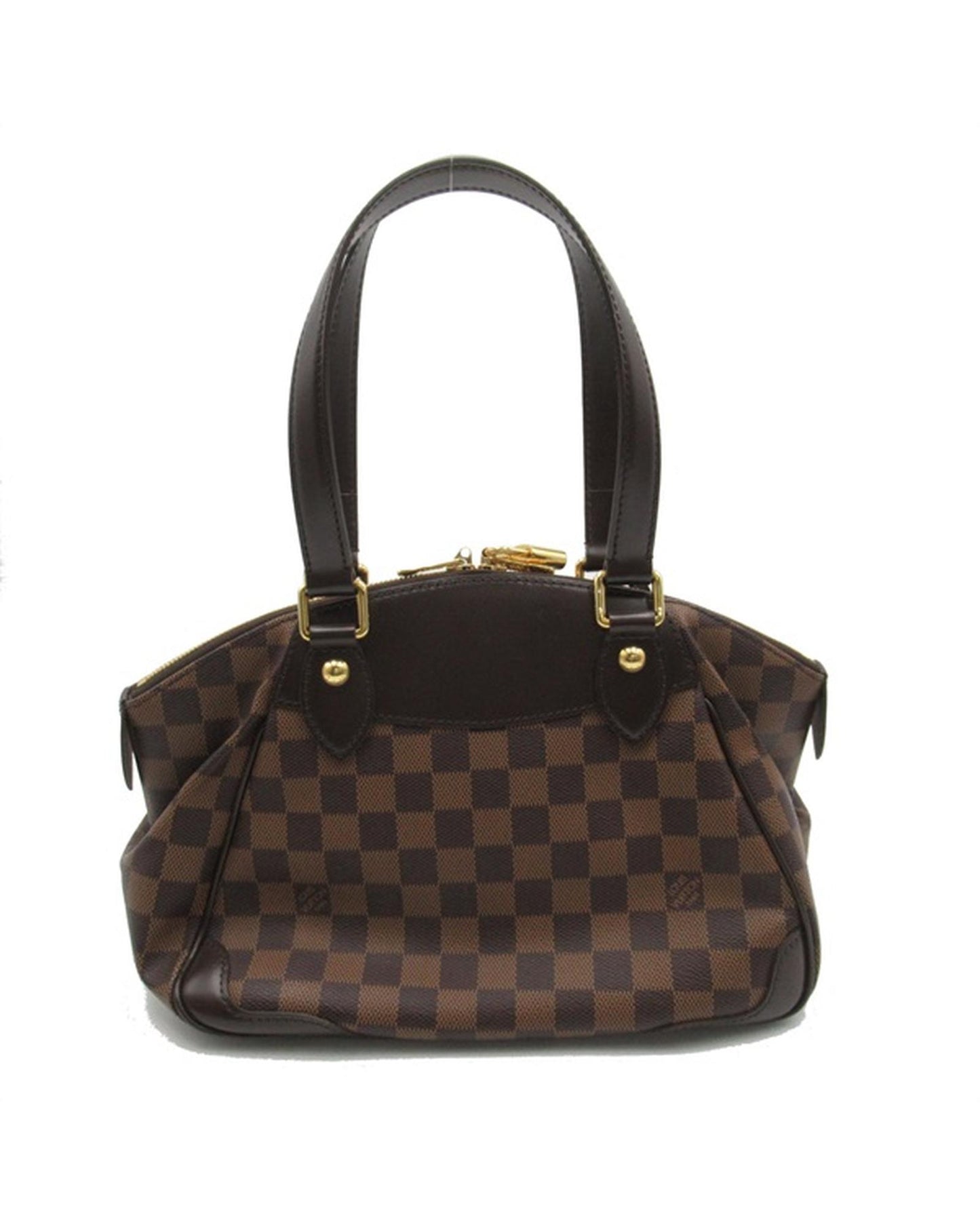 Louis Vuitton Women's Damier Ebene Verona PM Bag in Excellent Condition in Brown