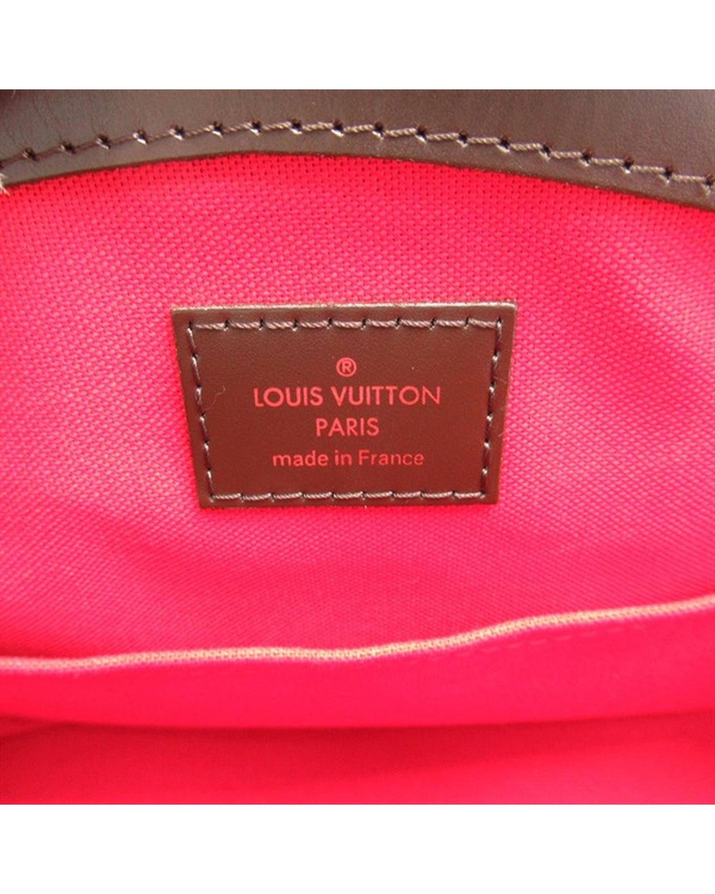 Louis Vuitton Women's Damier Ebene Verona PM Bag in Excellent Condition in Brown