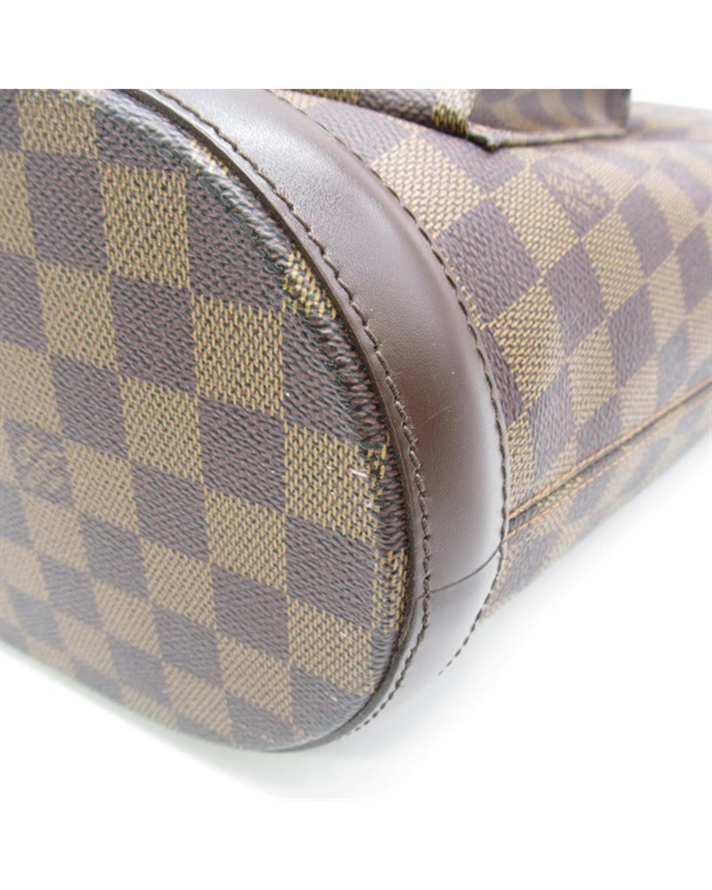 Louis Vuitton Women's Damier Ebene Manosque GM with Pouch Bag in Brown