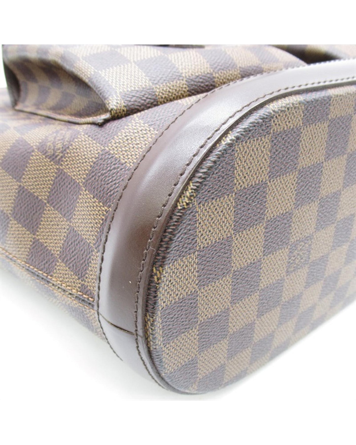 Louis Vuitton Women's Damier Ebene Manosque GM with Pouch Bag in Brown