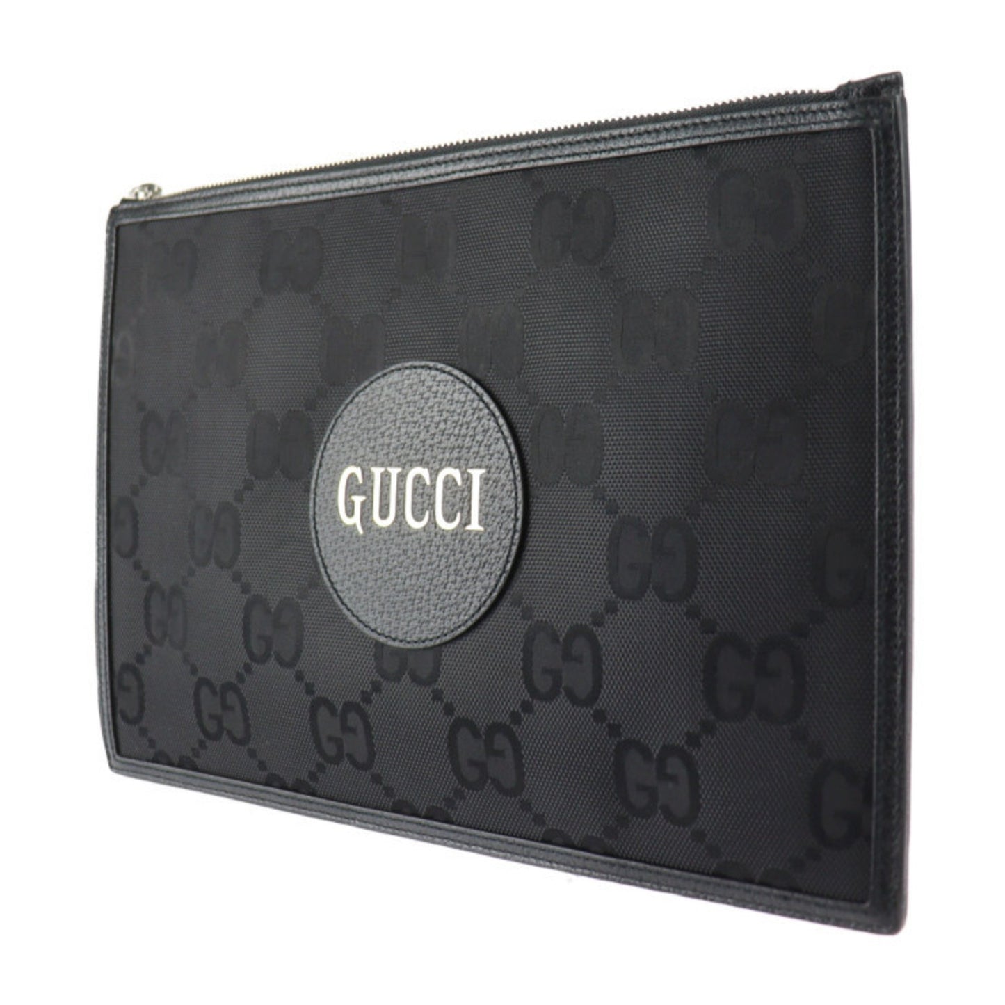 Gucci Men's Versatile Black Nylon Clutch Bag for Modern Men in Black