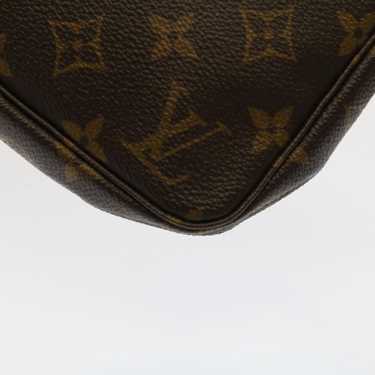 Louis Vuitton Women's Monogram Canvas Pouch with Protective Bag in Brown