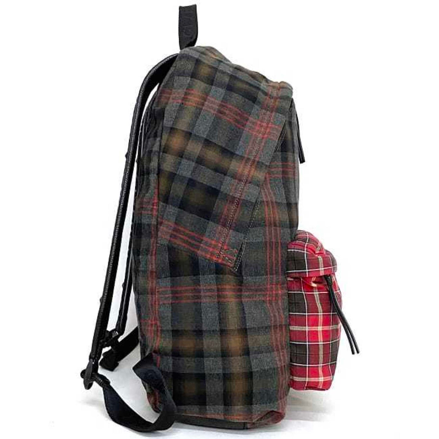 Givenchy Women's Canvas Check Pattern Backpack in Multicolour