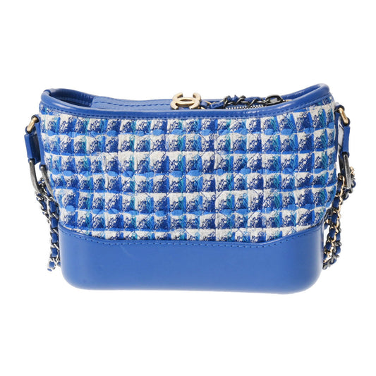 Chanel Women's Blue Pony-style Calfskin Shoulder Bag in Blue