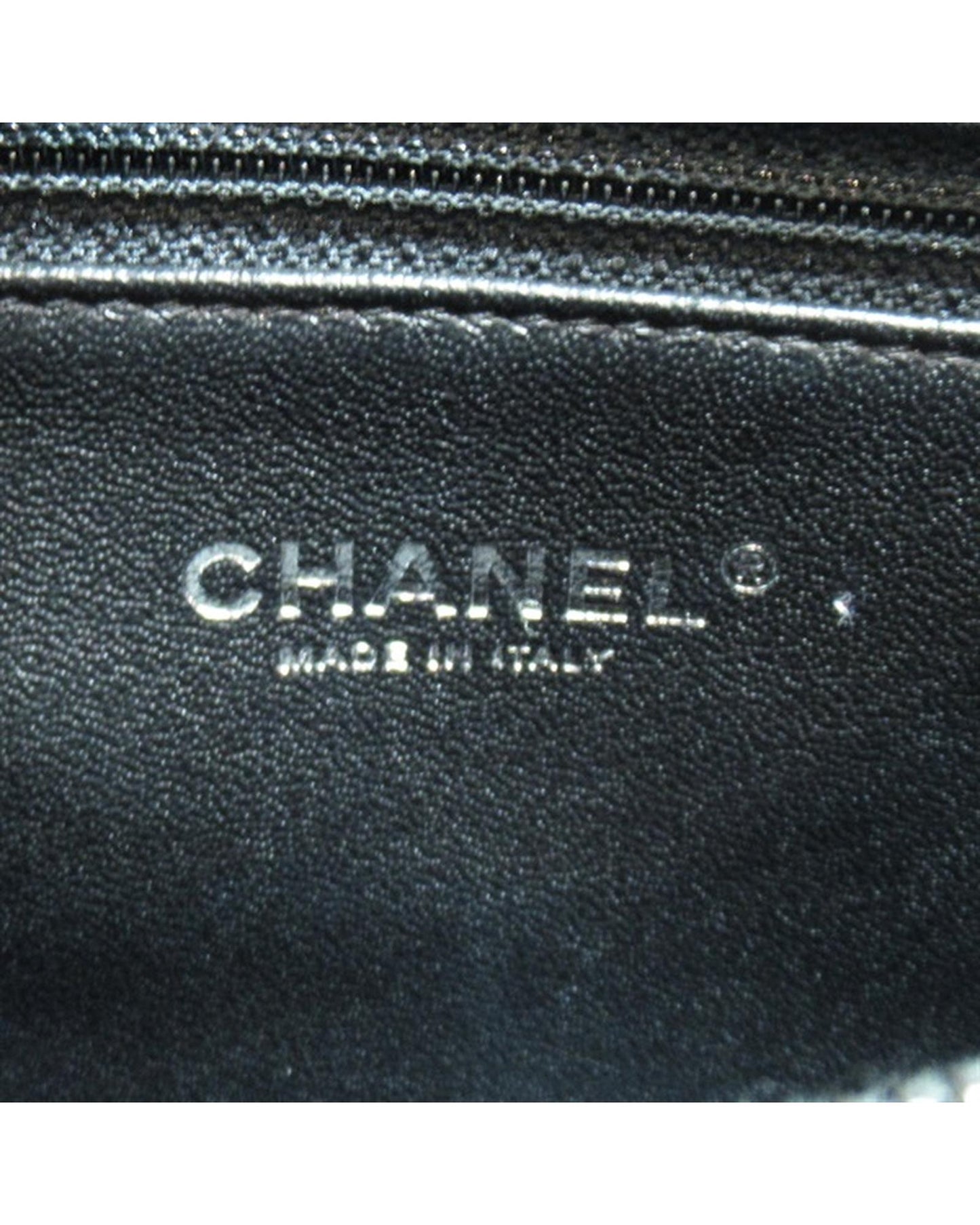 Chanel Women's Black Top Handle Handbag with CC Logo in Black