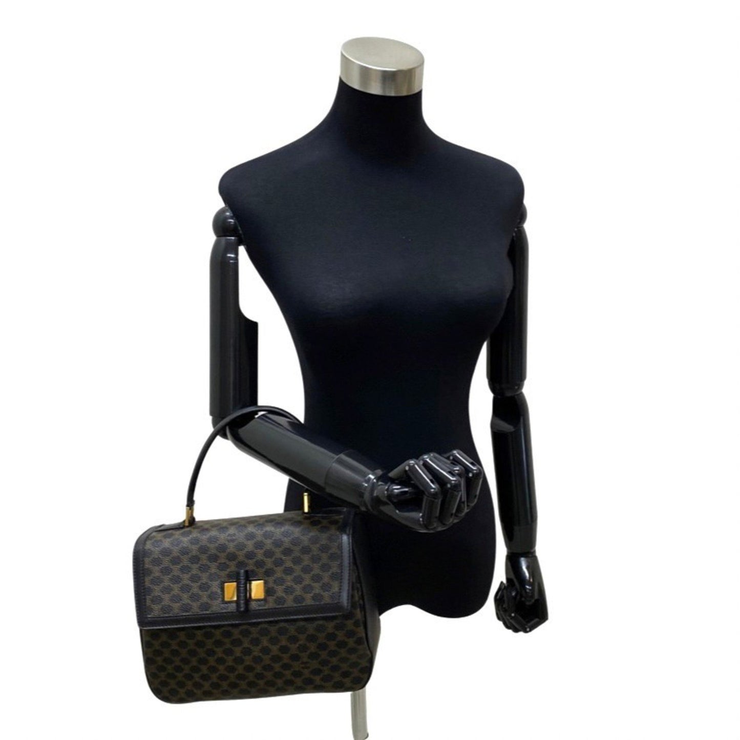 Celine Women's High-Quality Leather Kelly Handbag in Brown