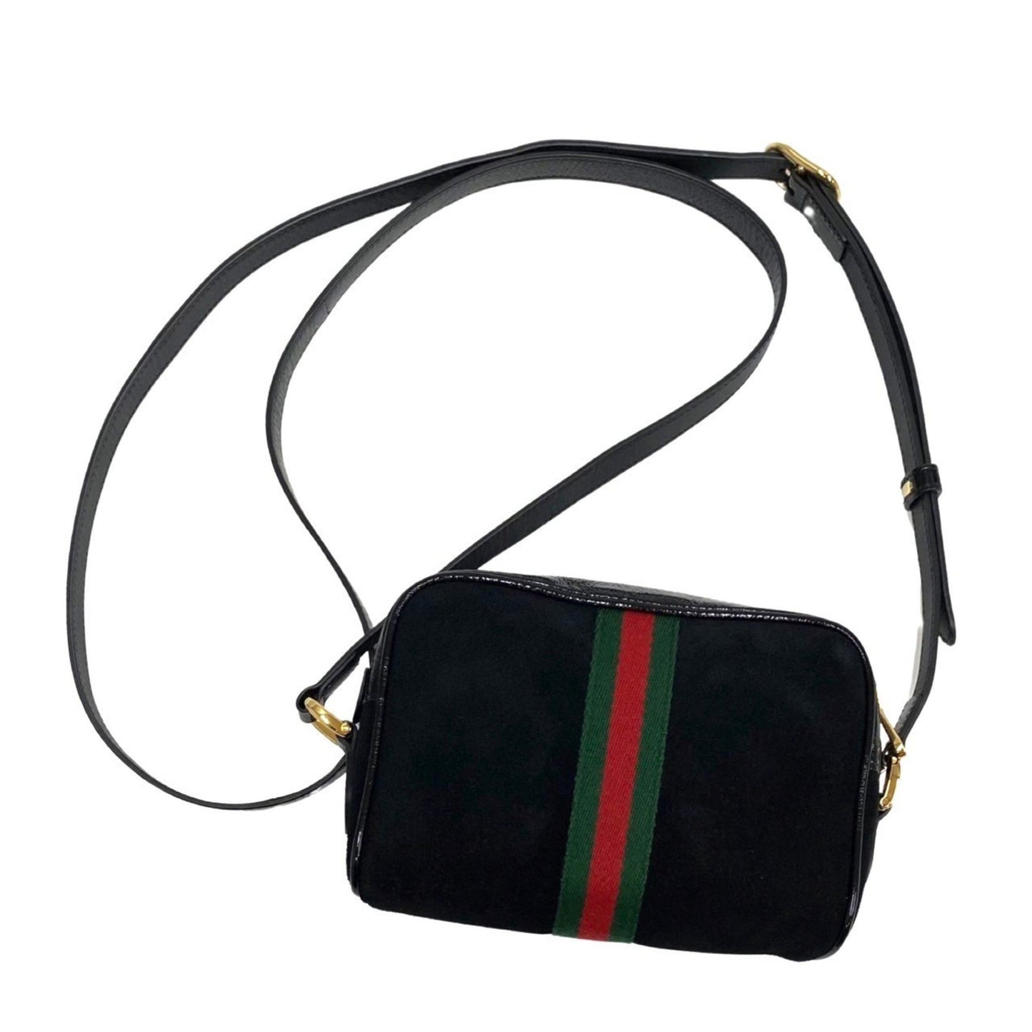 Gucci Women's Leather Convertible Clutch Shoulder Bag in Black