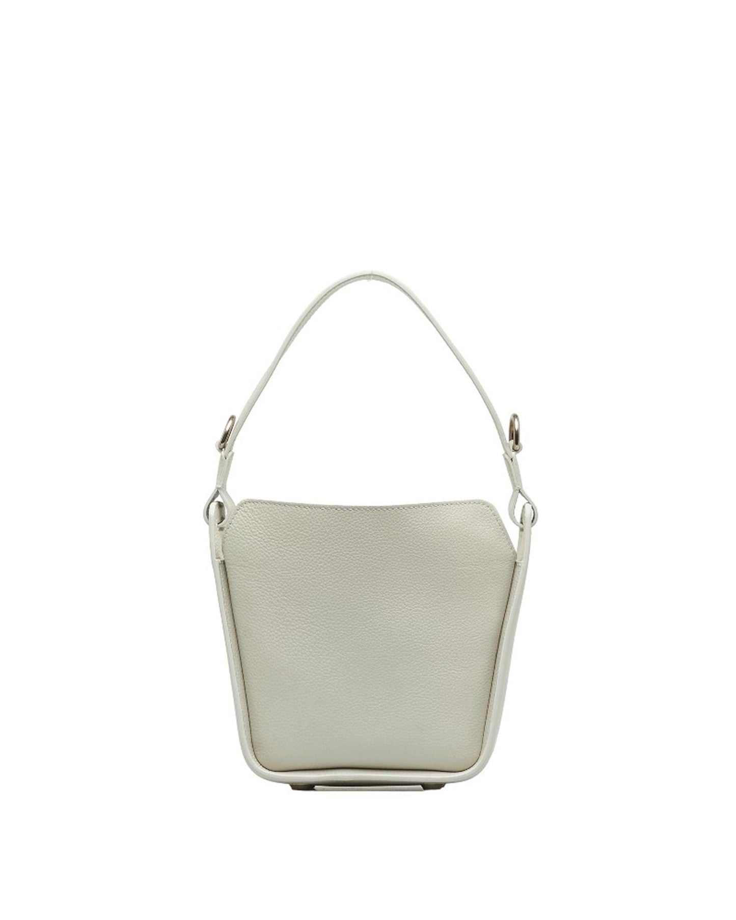 Balenciaga Women's White Leather North-South Tote Bag with Tool 2.0 in White