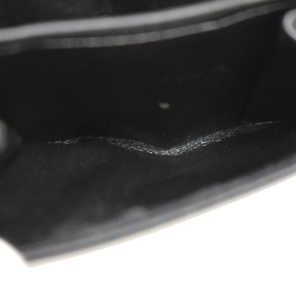 Gucci Unisex Luxury Black Leather Bifold Wallet in Black
