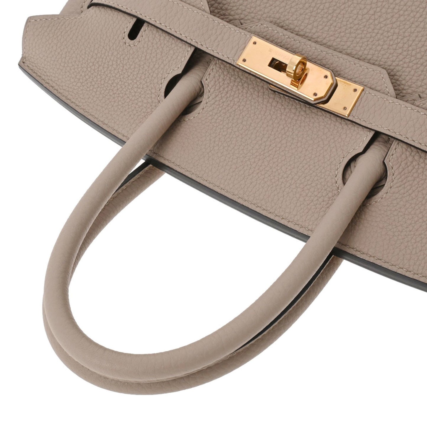 Hermes Women's Luxury Hermes Birkin 30 Togo Leather Handbag in Grey