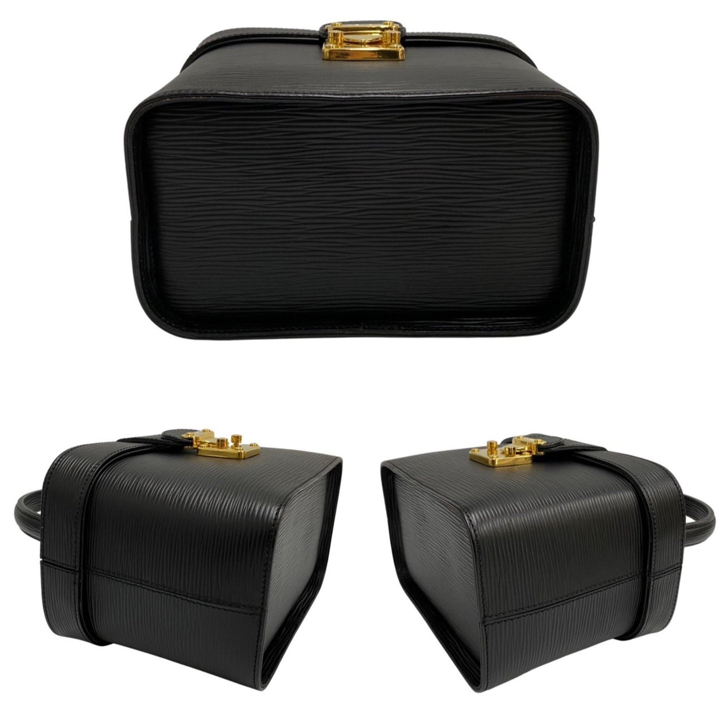 Fendi Women's Leather Vanity Box Bag in Black