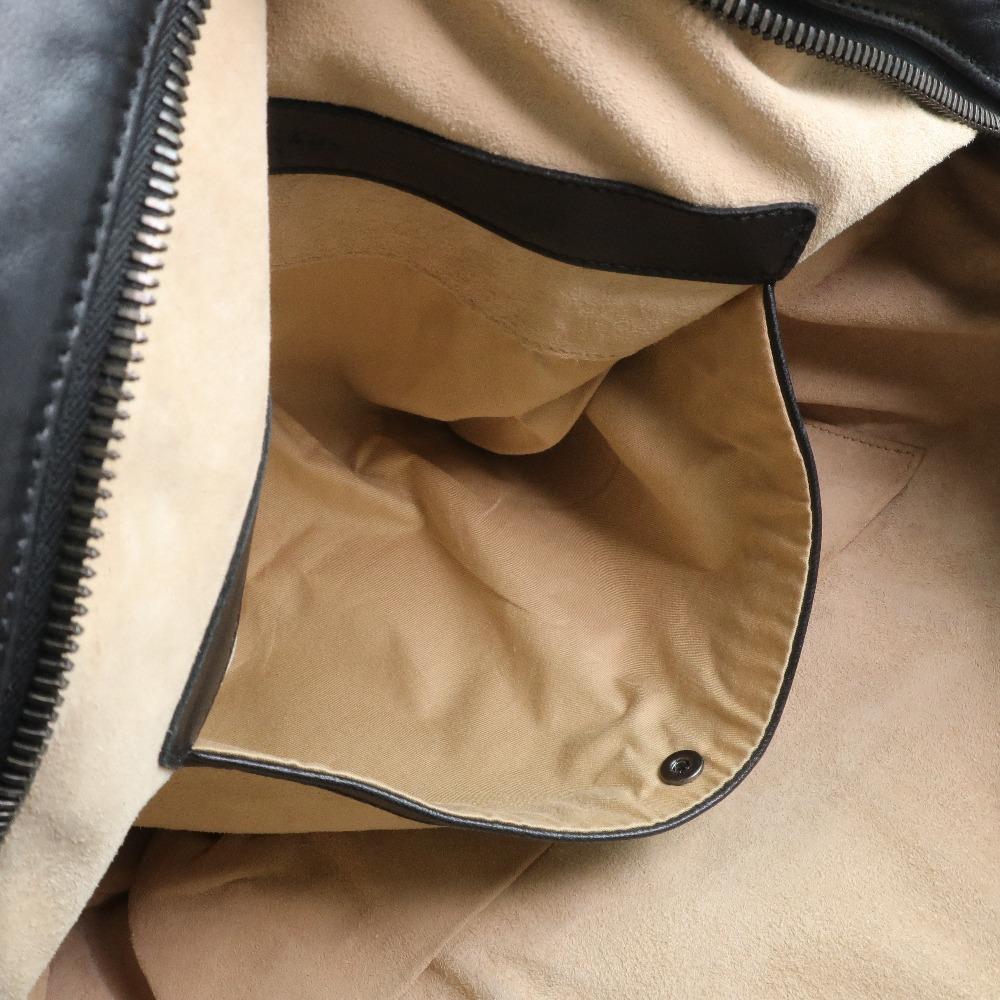 Bottega Veneta Women's Leather Shoulder Bag in Black