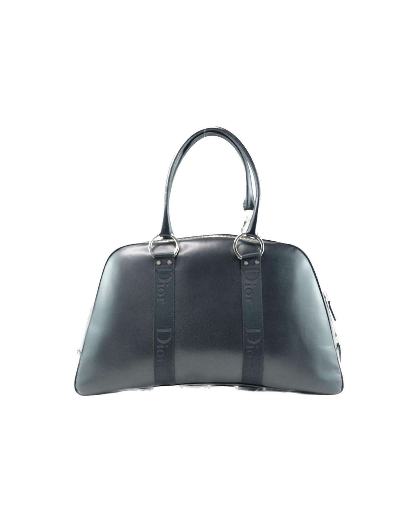 Dior Women's Black Leather Handbag in Excellent Condition in Black
