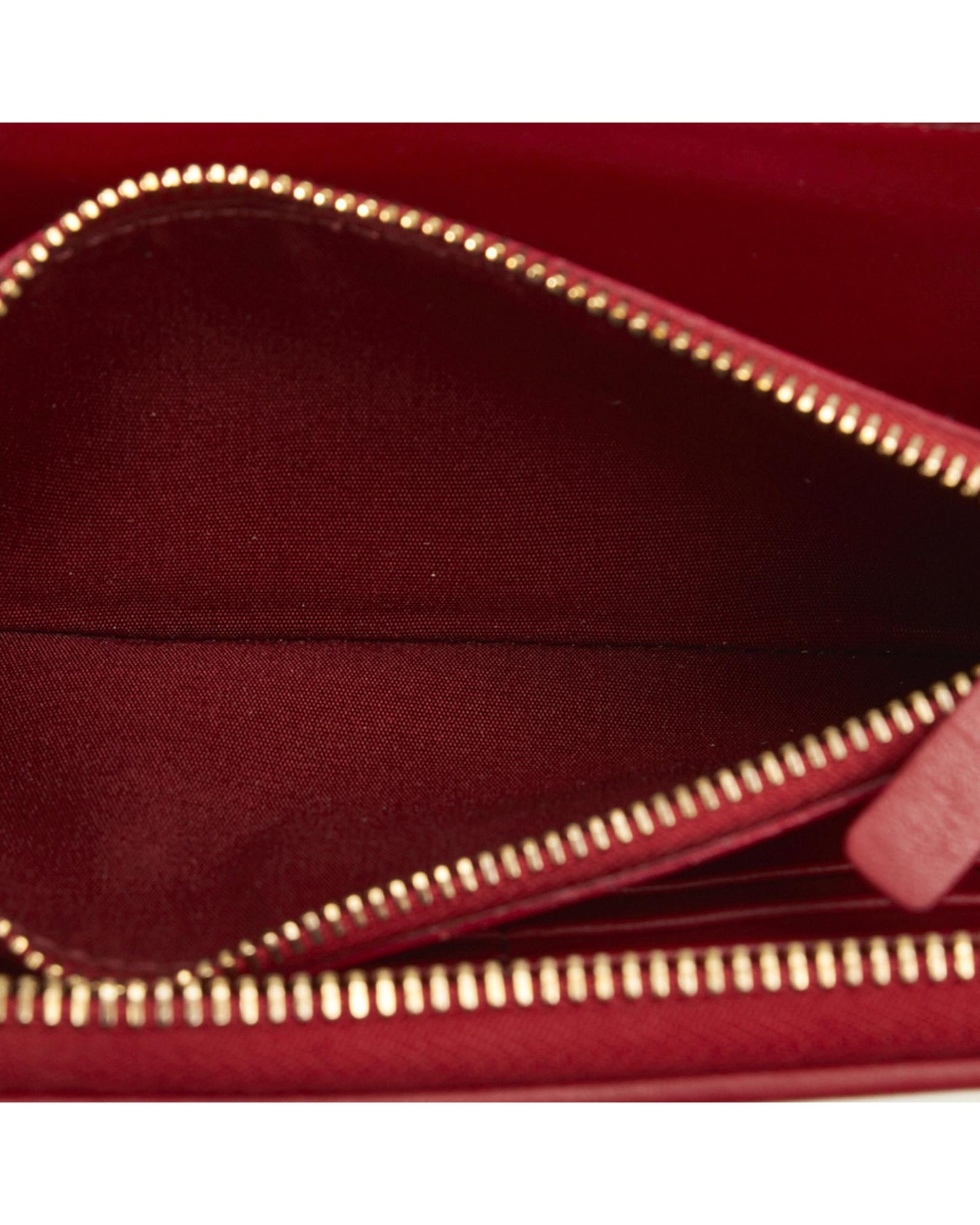 Valentino Women's Printed Leather Zip Around Wallet in White