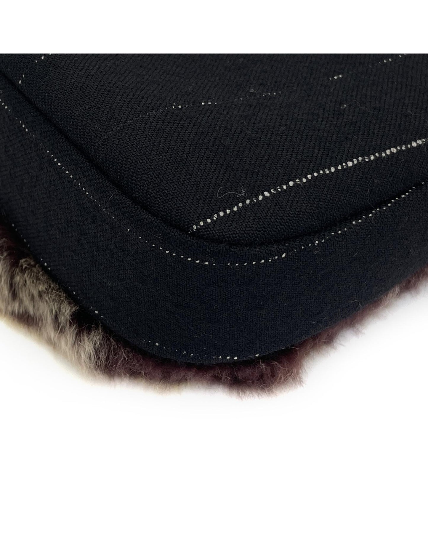 Dior Women's Fur Shoulder Bag in Brown - Excellent Condition in Brown
