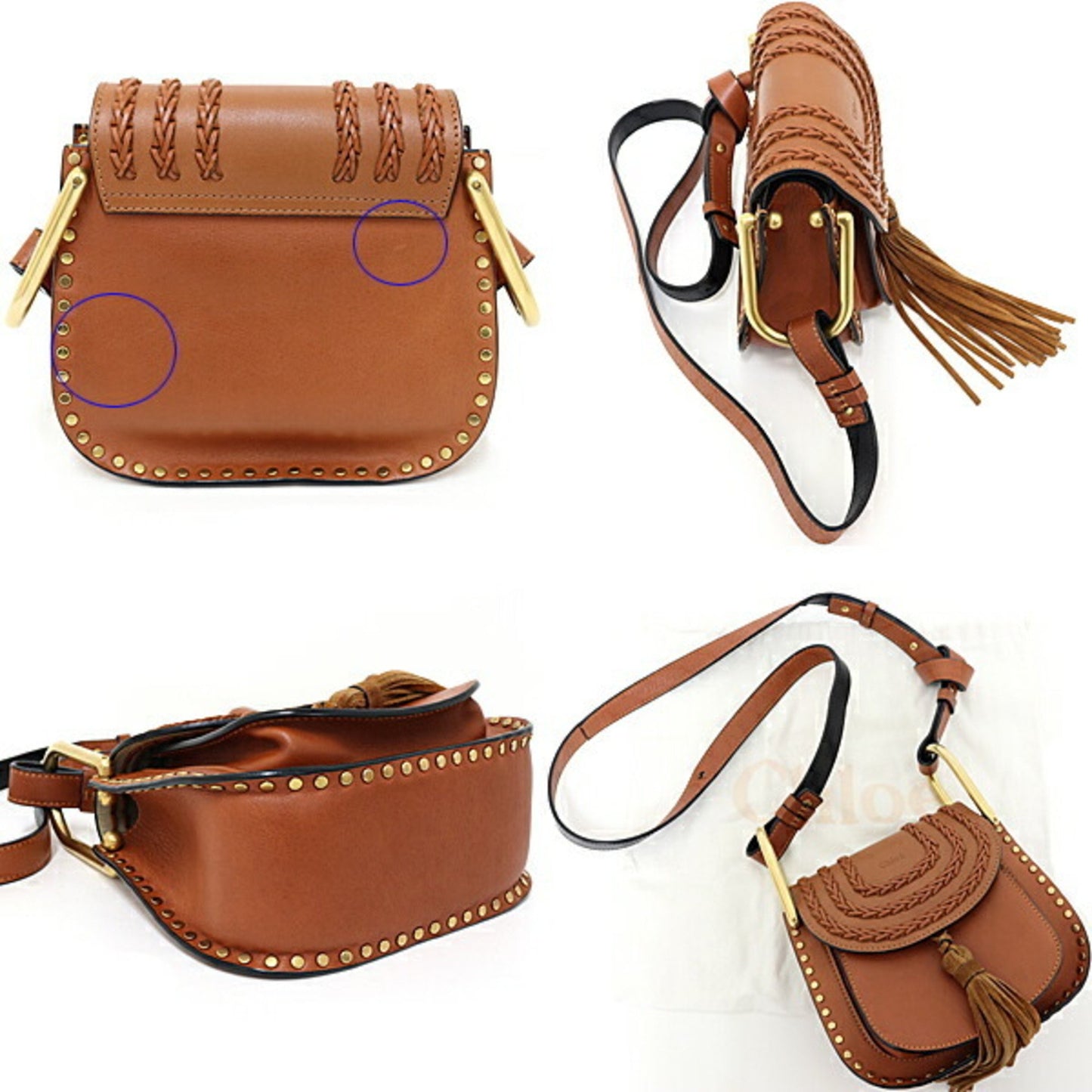 Chloe Women's Leather Hudson Shoulder Bag in Brown