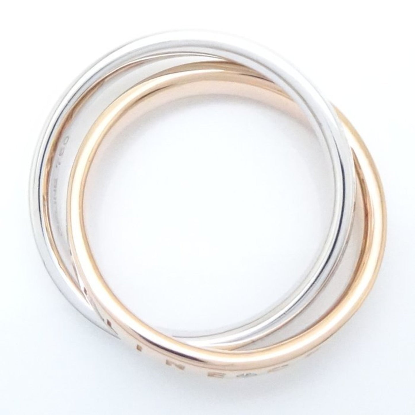 Celine Women's 18K Rose and White Gold Diamond Band Ring in Gold