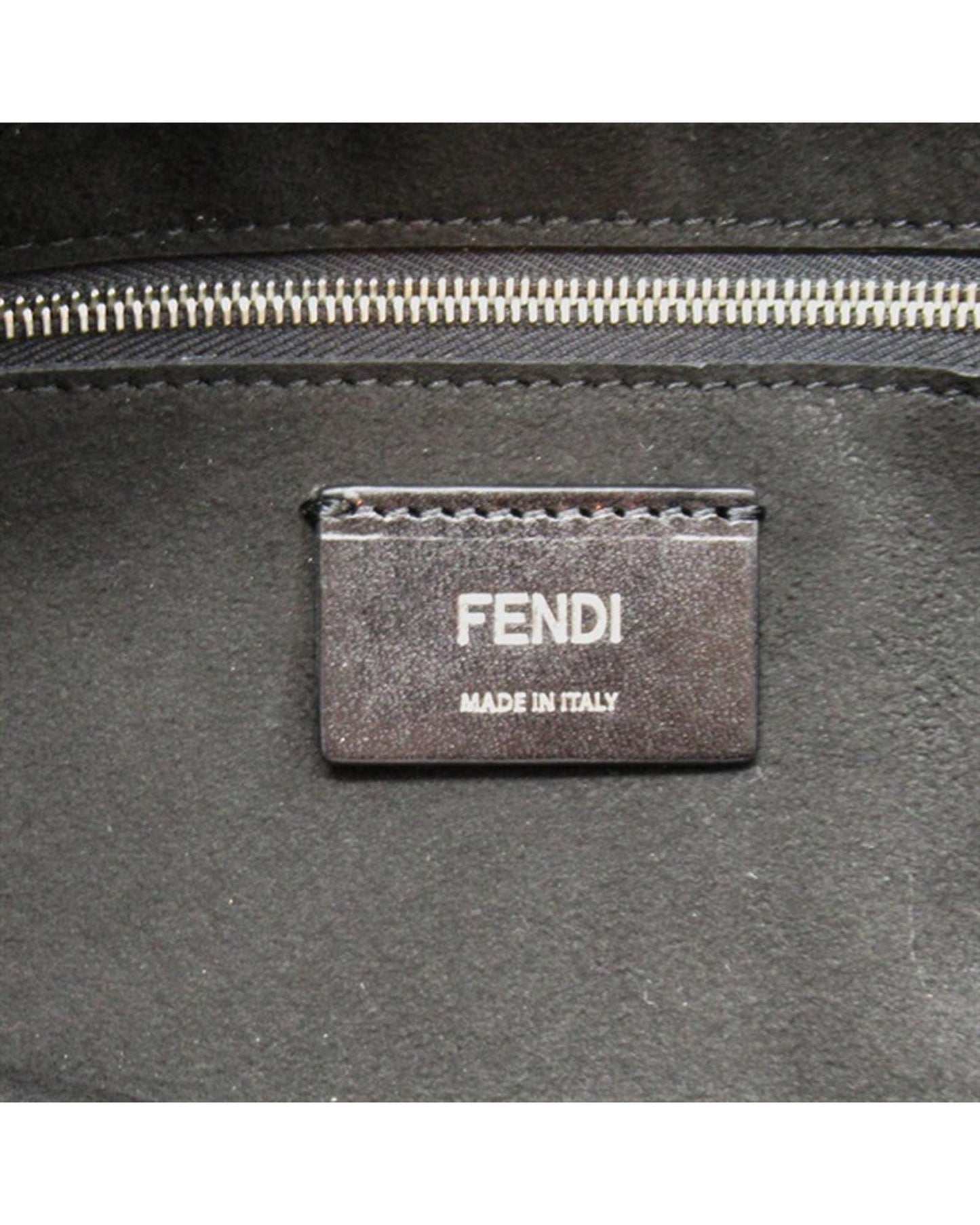 Fendi Women's Black Logo Messenger Bag by Fendi in Black