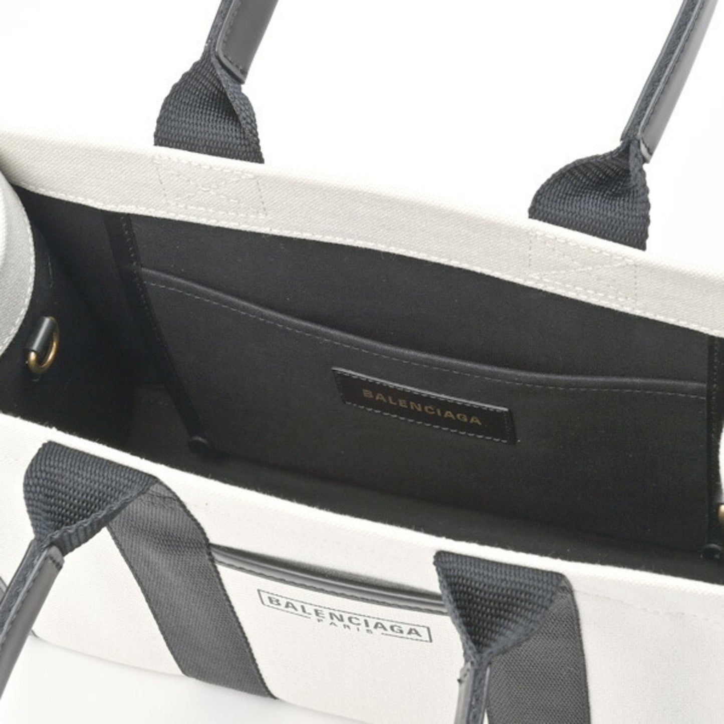 Balenciaga Women's White Canvas Fashion Bag in White