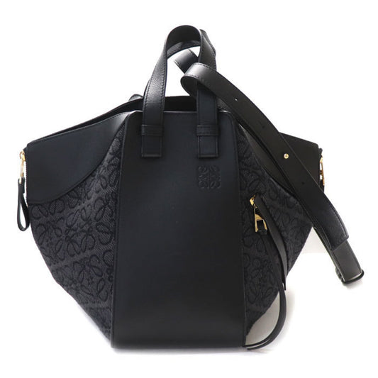 Loewe Women's Leather Shoulder Bag with Timeless Design in Black