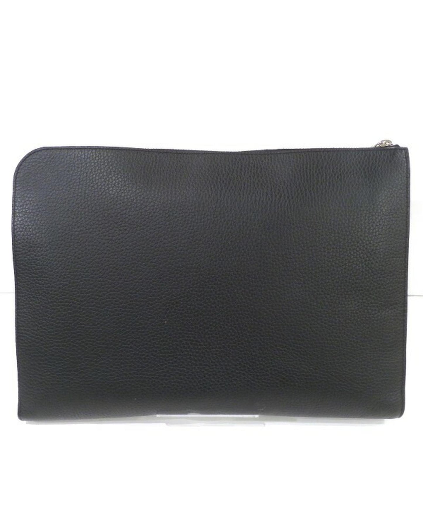 Louis Vuitton Women's Black Taiga Pochette Jour GM Bag in Excellent Condition in Black