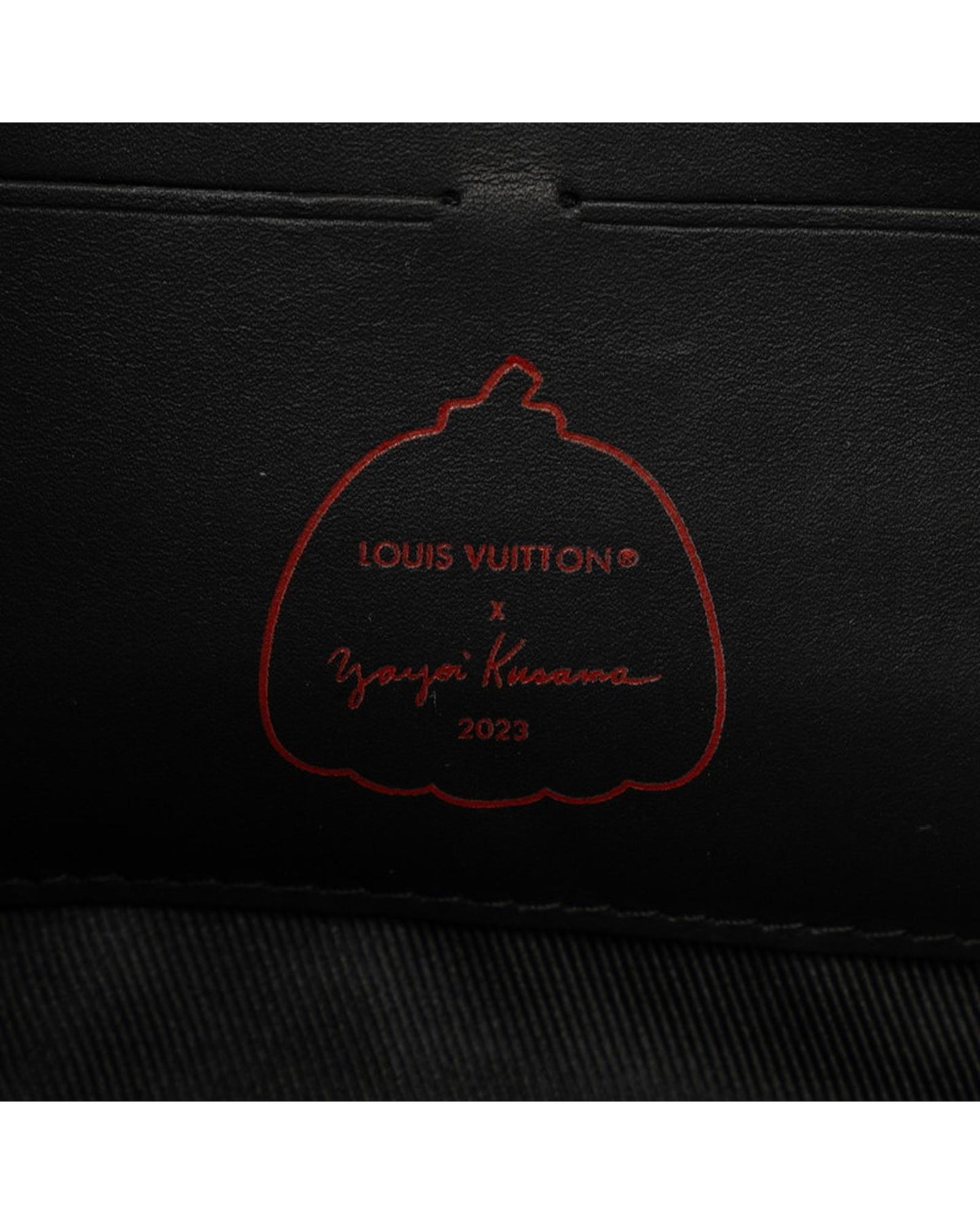 Louis Vuitton Women's Soft Trunk Wearable Wallet Bag by Yayoi Kusama for Louis Vuitton in Black
