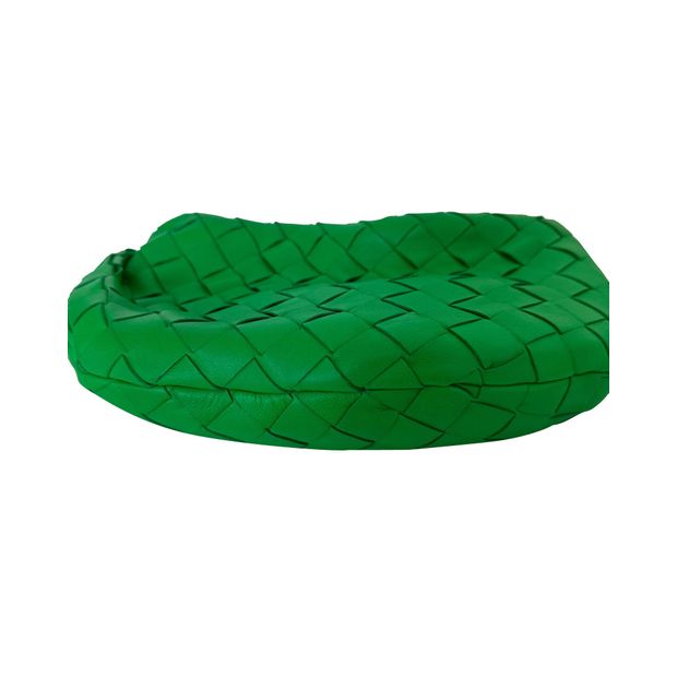 Bottega Veneta Mini Jodie Shoulder Bag in 'Parakeet' Green Leather
