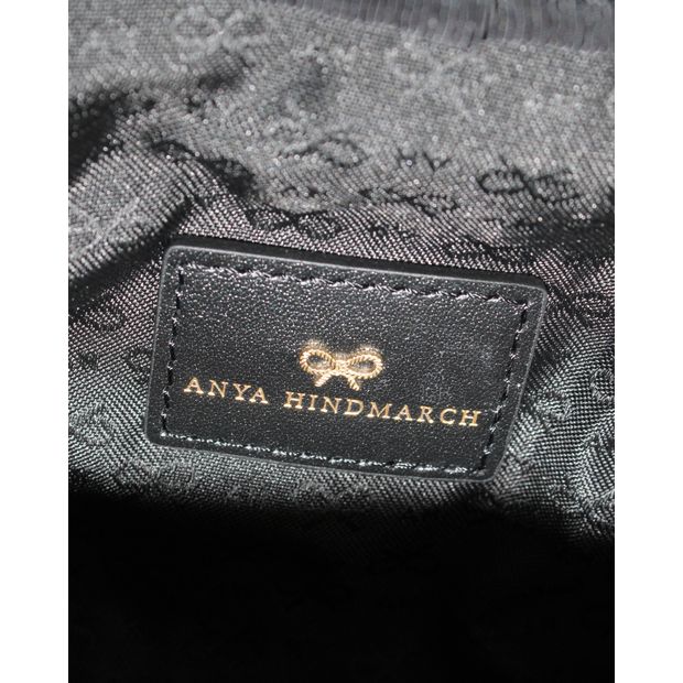 Anya Hindmarch Small Vanity Kit in Black Nylon