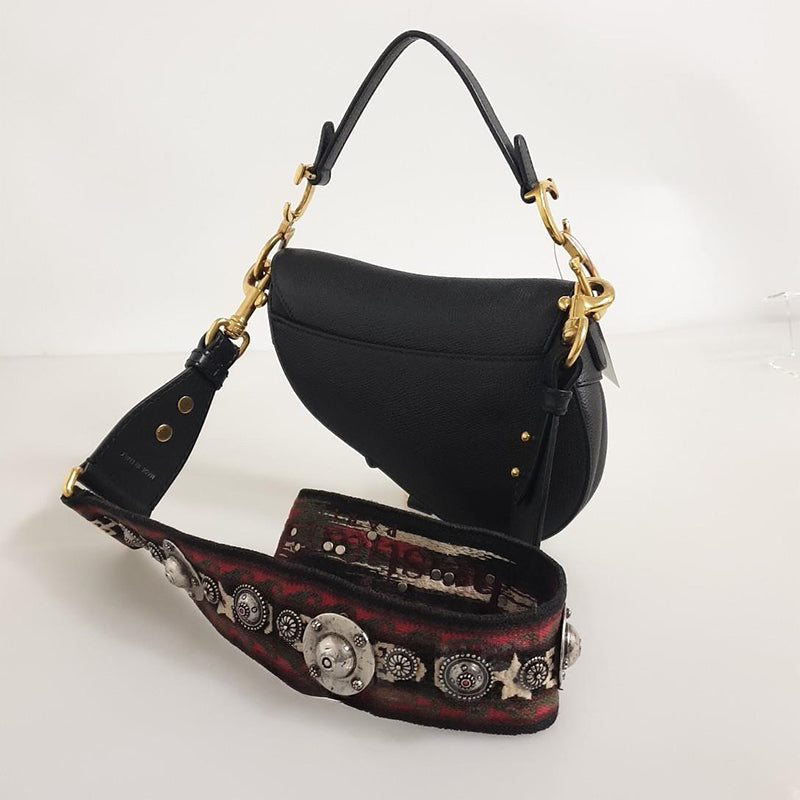 Dior Christian  Mini Saddle Bag + Strap