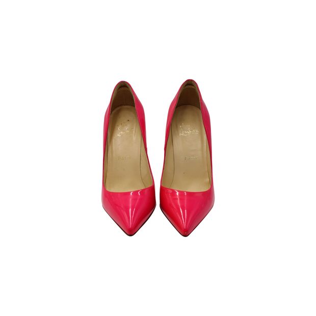Christian Louboutin Kate Pumps in Pink Patent Leather