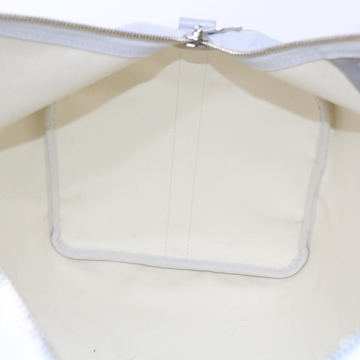 Louis Vuitton Monogram White Keepall Bandouliere 50 Bag M44643 Lv Auth 55862a