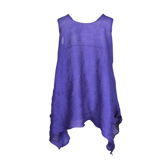 ME Purple Loose Fitting Textured Top