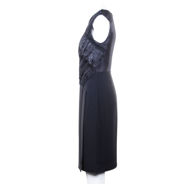 Black Dress With Lace Details