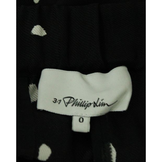 Black & White Spotted Pants Set