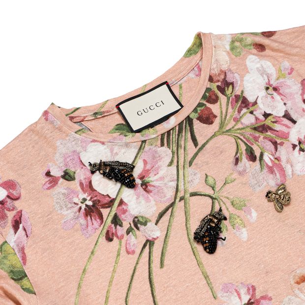 Embroidered Floral T-Shirt