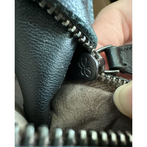 Bottega Veneta Intrecciato Flap Crossbody Bag in Black Leather