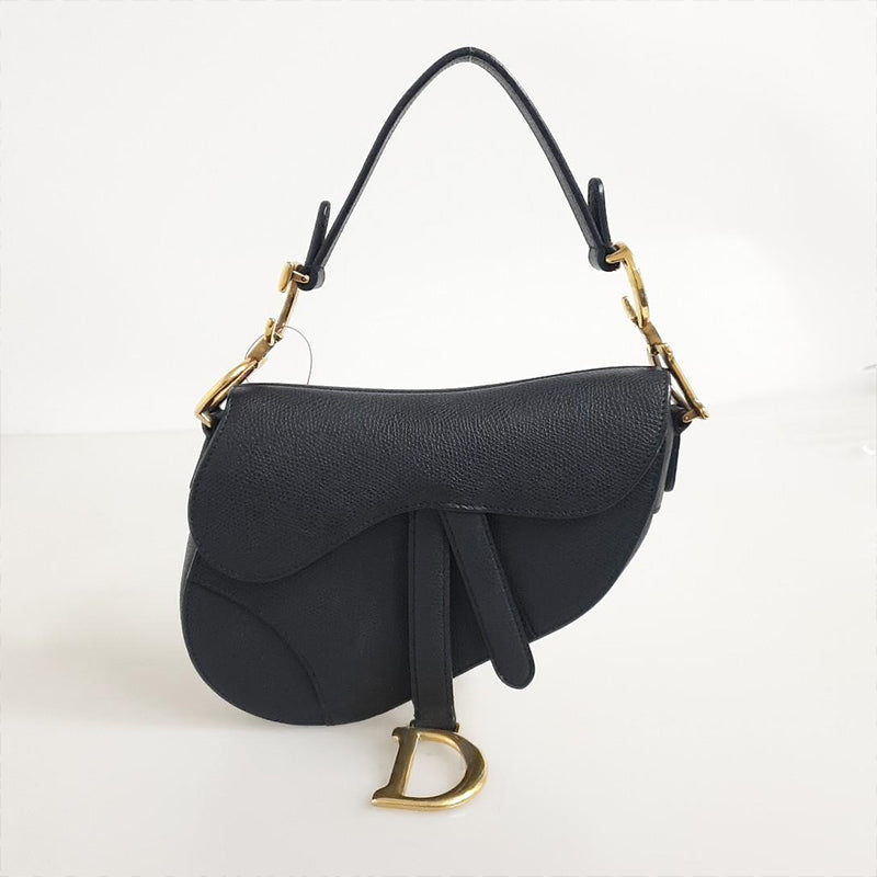 Dior Christian  Mini Saddle Bag + Strap