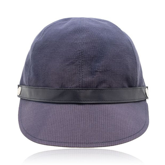 Flat Top Cotton-Silk Blend Hat