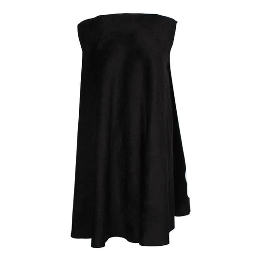 Alaia Sleeveless Swing Dress in Black Viscose