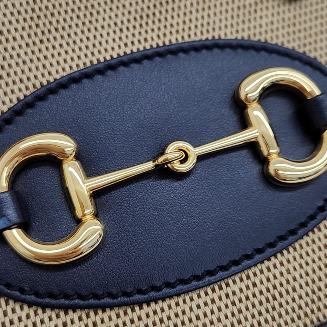 Gucci  Horsebit 1955 Mini Top Handle Bag (640716)
