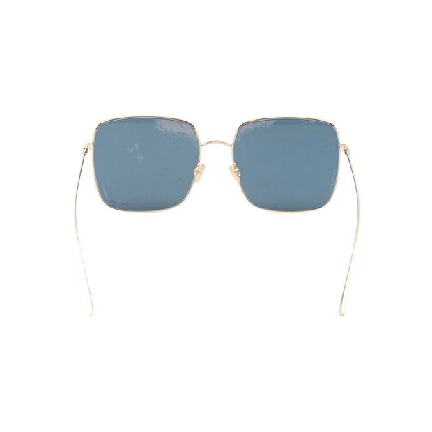 Dior Metal Stellaire 3 Sunglasses Gold Blue